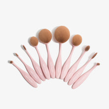 Load image into Gallery viewer, Blend Party Oval Makeup Brush Kit | BOGO